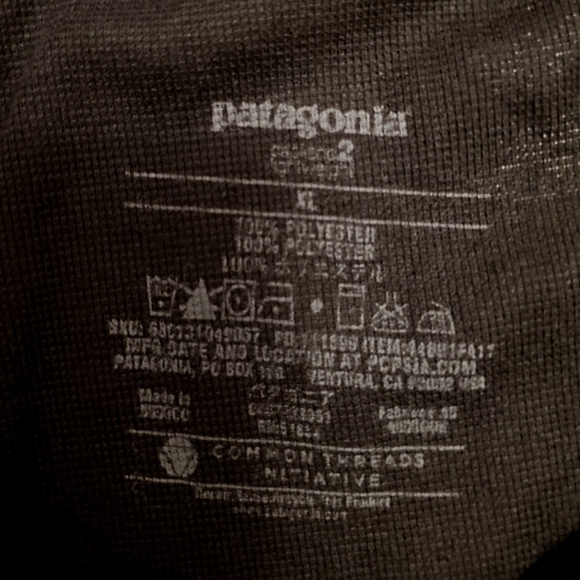 Patagonia Capilene 2 Lightweight Baseline bottoms. Black. Men size XL. - Picture 5 of 10